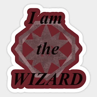 Im the wizard Sticker